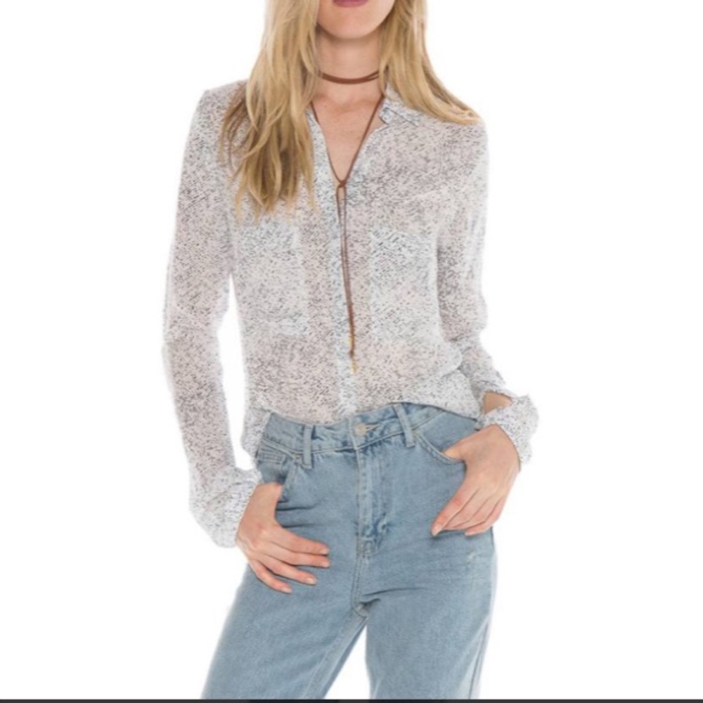 Bella Dahl Rainstorm Hipster Shirt